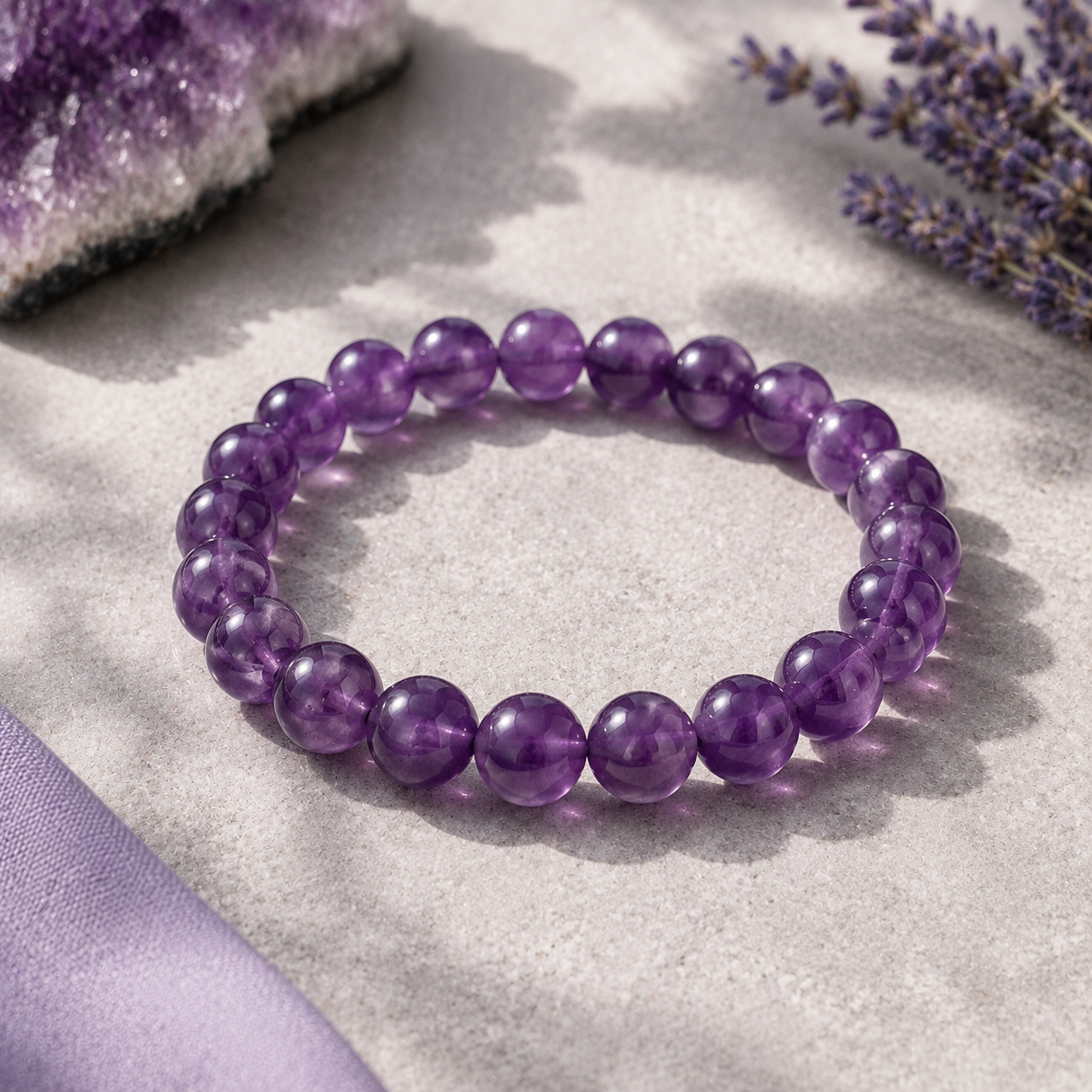 Amethyst bracelet